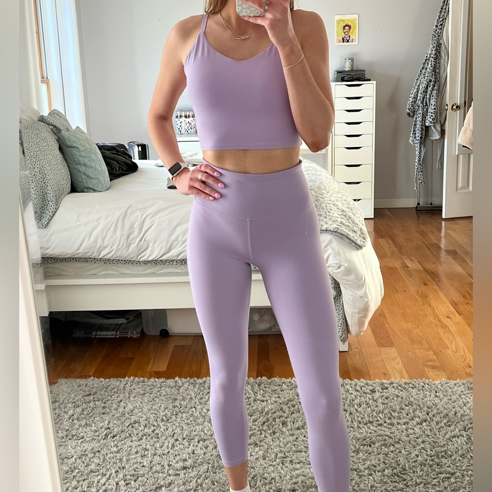 Athleta Ultra High Rise Elation 7/8 Tight Legging and Matching Tank